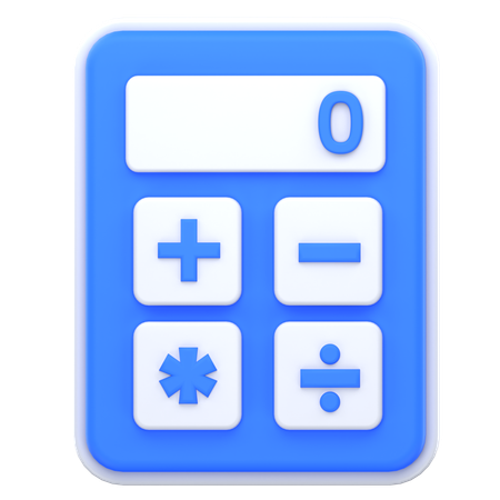 Calculadora  3D Icon