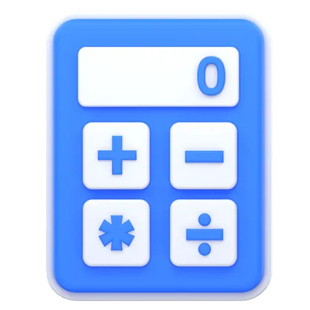 Calculadora  3D Icon