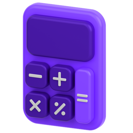 Calculadora  3D Icon