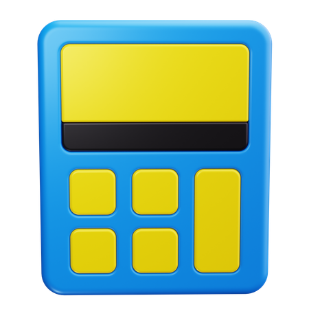 Calculadora  3D Icon