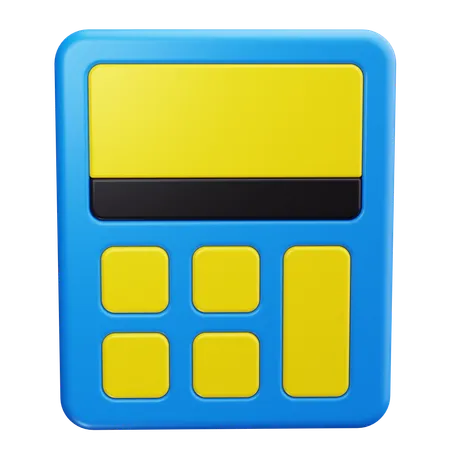 Calculadora  3D Icon