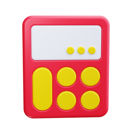 Calculadora  3D Icon