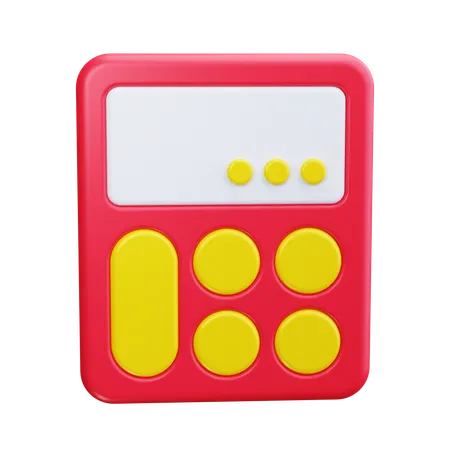 Calculadora  3D Icon