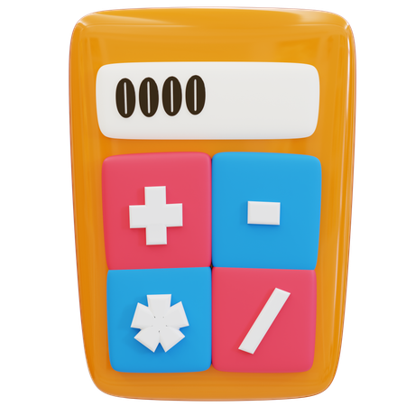 Calculadora  3D Icon