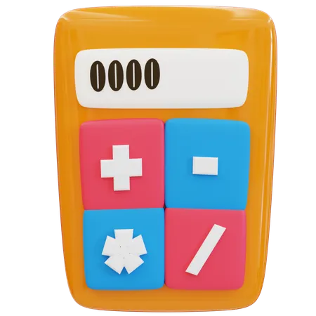 Calculadora  3D Icon