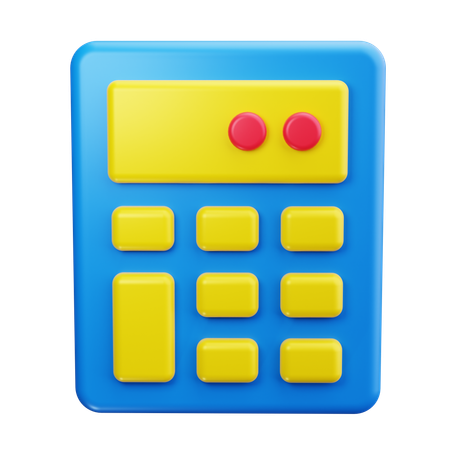 Calculadora  3D Icon