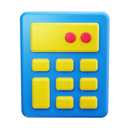 Calculadora  3D Icon