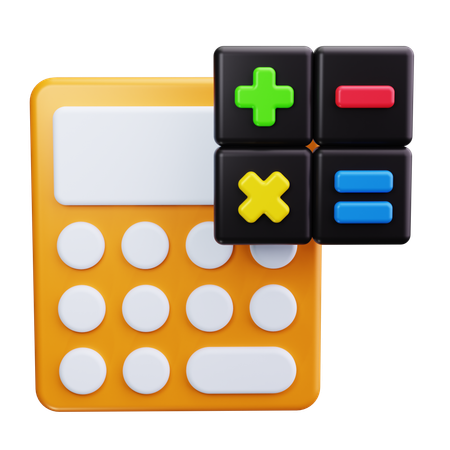 Calculadora  3D Icon