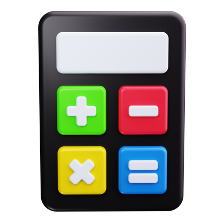 Calculadora  3D Icon