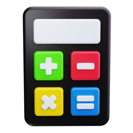 Calculadora  3D Icon