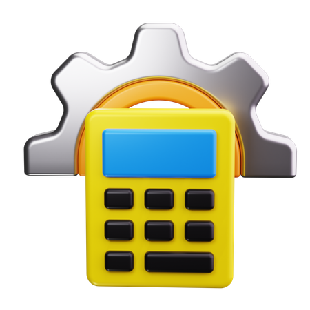 Calculadora  3D Icon