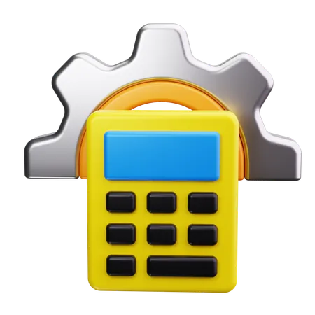 Calculadora  3D Icon