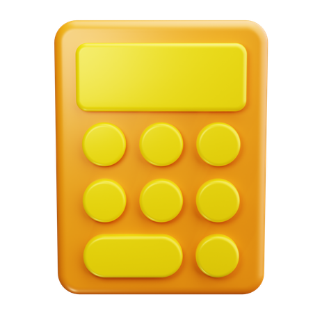 Calculadora  3D Icon