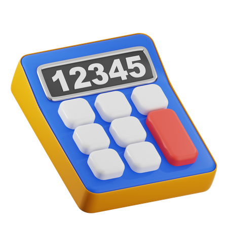 Calculadora  3D Icon