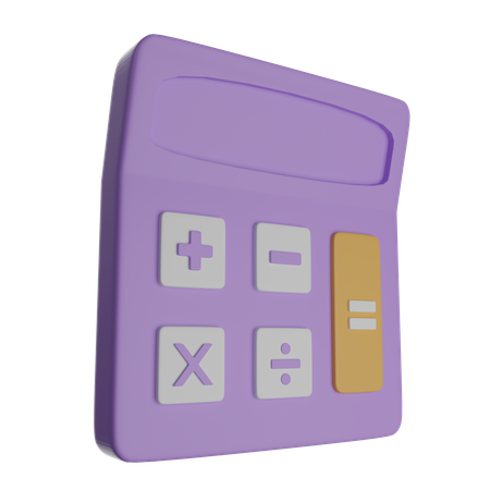 Calculadora  3D Icon