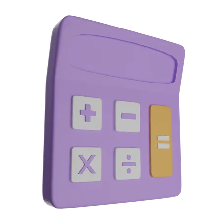 Calculadora  3D Icon