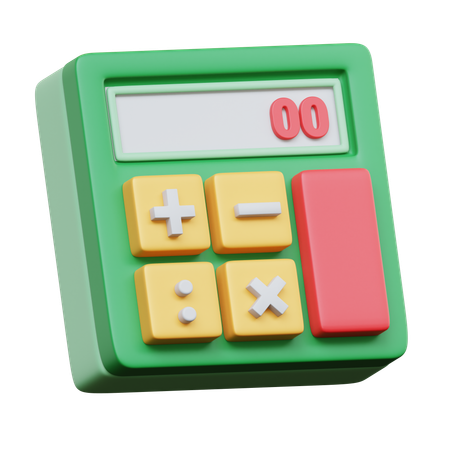 Calculadora  3D Icon