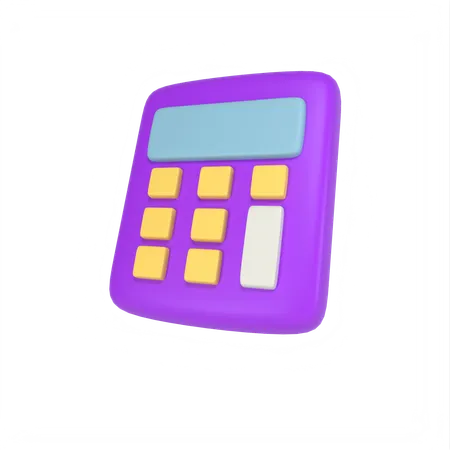 Calculadora  3D Icon