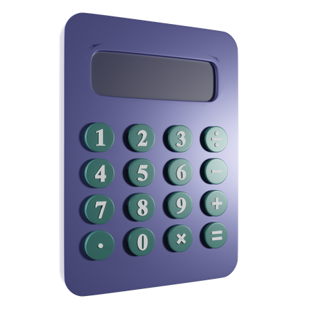 Calculadora  3D Icon