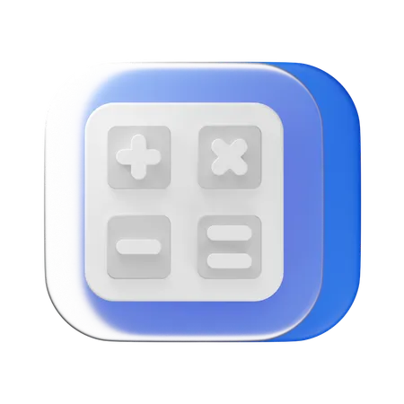 Calculadora  3D Icon