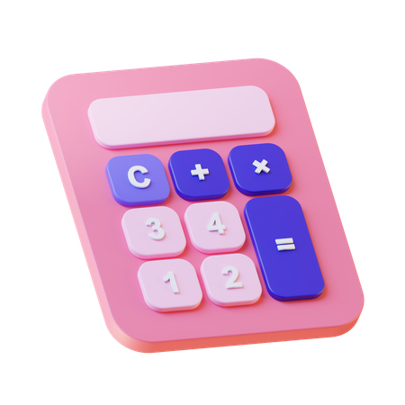 Calculadora  3D Icon