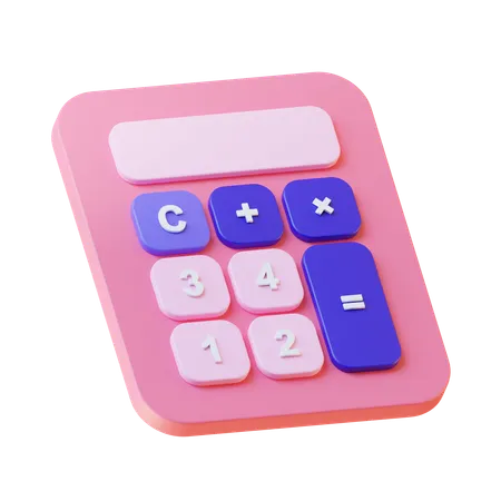 Calculadora  3D Icon