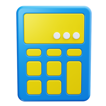 Calculadora  3D Icon