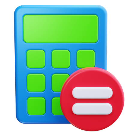 Calculadora  3D Icon