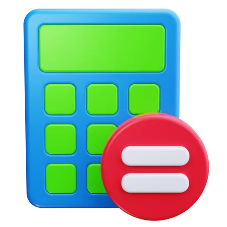 Calculadora  3D Icon