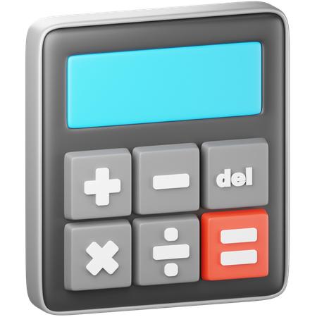 Calculadora  3D Icon