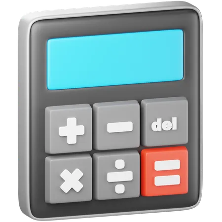 Calculadora  3D Icon