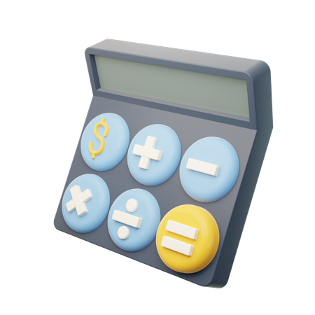 Calculadora  3D Icon