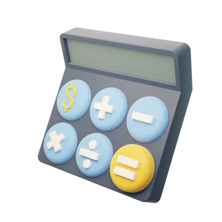 Calculadora  3D Icon