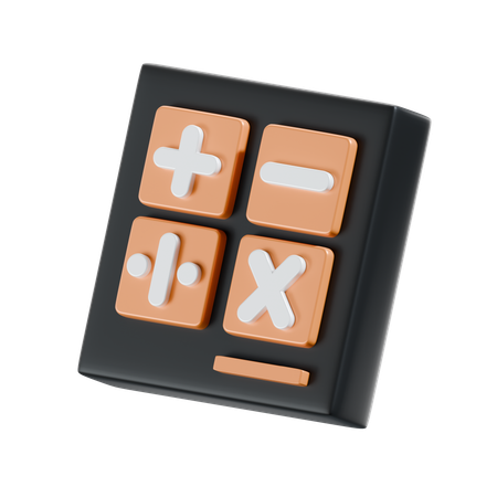 Calculadora  3D Icon