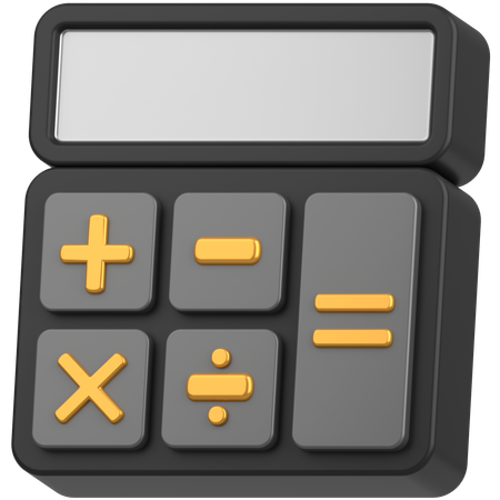 Calculadora  3D Icon