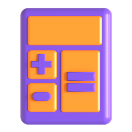 Calculadora  3D Icon