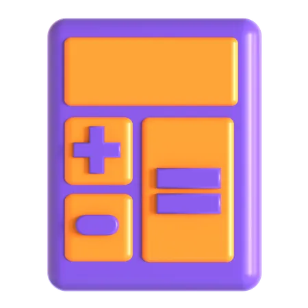 Calculadora  3D Icon