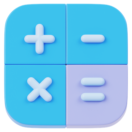 Calculadora  3D Icon