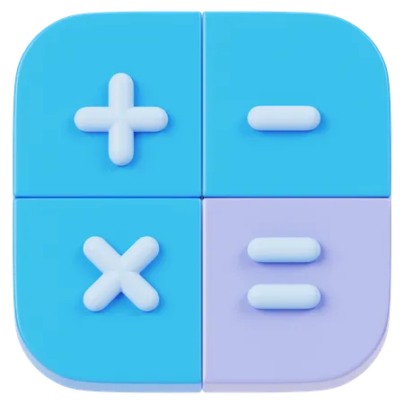 Calculadora  3D Icon