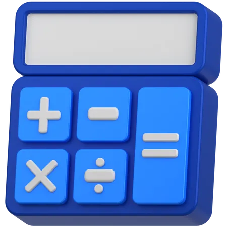 Calculadora  3D Icon