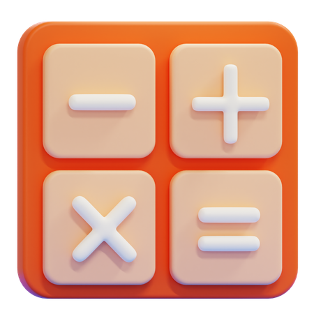 Calculadora  3D Icon