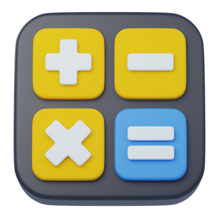 Calculadora  3D Icon