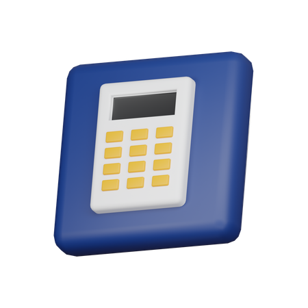 Calculadora  3D Icon