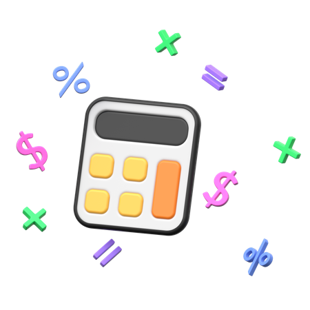 Calculadora  3D Icon