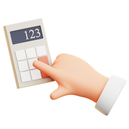 Calculadora  3D Icon