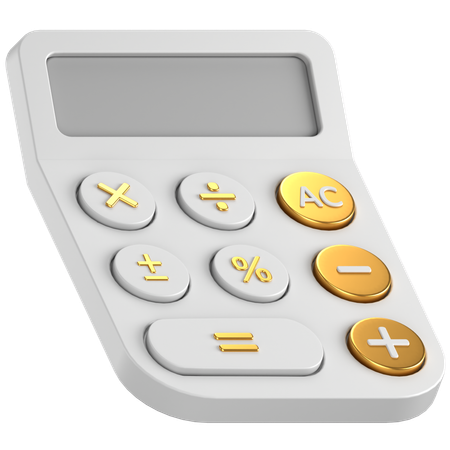 Calculadora  3D Icon