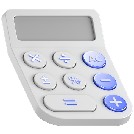 Calculadora  3D Icon