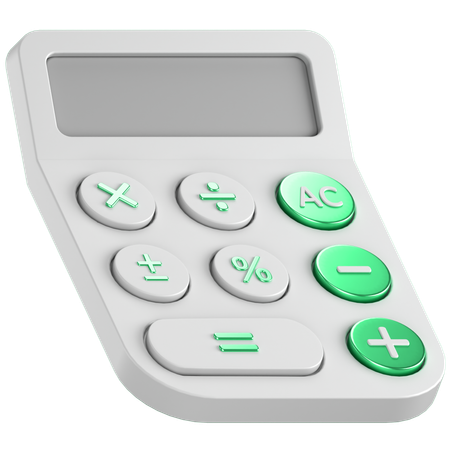 Calculadora  3D Icon
