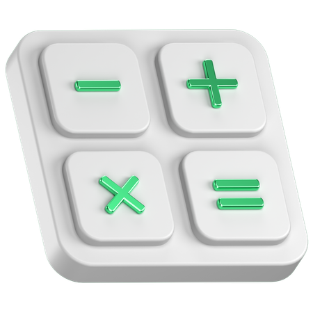 Calculadora  3D Icon
