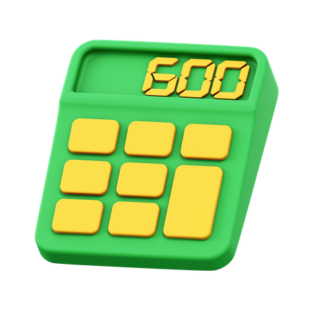 Calculadora  3D Icon